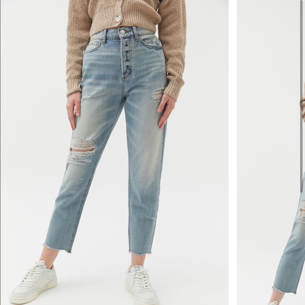 Straight leg urban jeans
